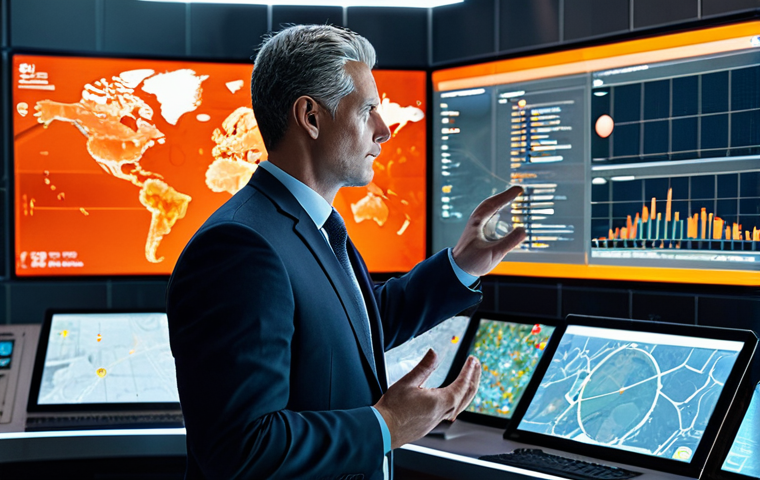 A professional male fire safety engineer, fully clothed in a modest business suit, standing in a futuristic urban command center. Holographic displays show real-time fire prevention analytics and intricate digital models of a smart city grid. The environment is clean, high-tech, and well-lit, emphasizing innovation and data-driven safety. Professional photography, high detail, realistic, cinematic lighting, safe for work, appropriate content, fully clothed, professional, perfect anatomy, correct proportions, natural pose, well-formed hands, proper finger count, natural body proportions.