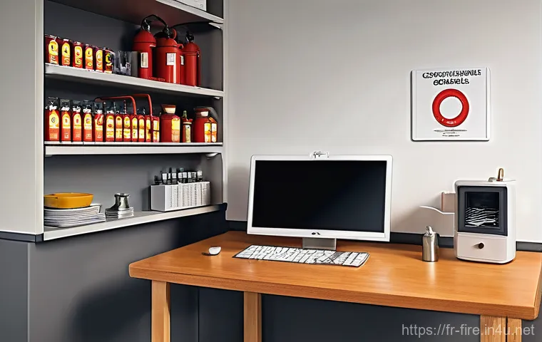 화재안전관리 기출문제 해설 및 풀이 - **Prompt 2: Advanced Fire Detection and Early Intervention Technology**
    "A sophisticated, high-t...