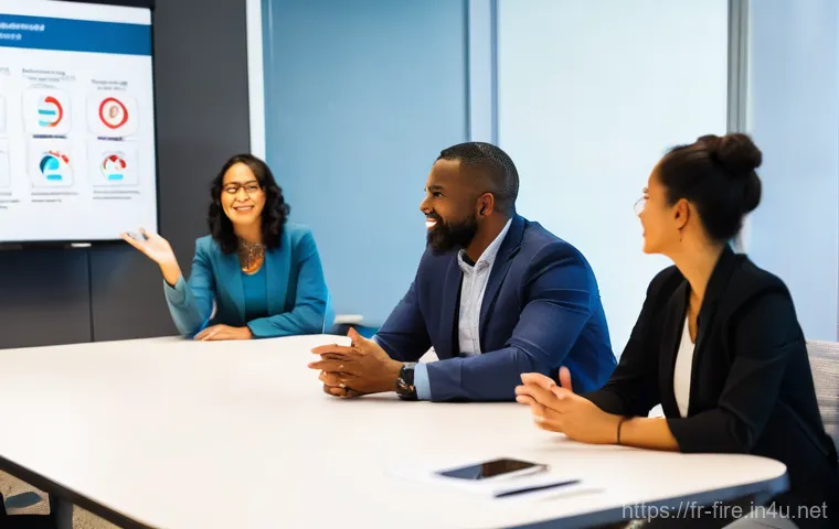 화재안전관리 직무에서의 성과 평가 전략 - **Proactive Prevention Culture Workshop**
A diverse group of five to seven adults (men and women...